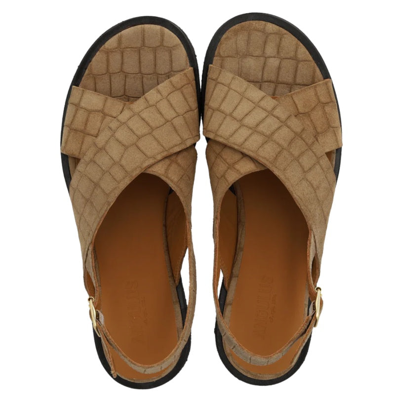 Angulus 5637-106 Sandal Dame Beige