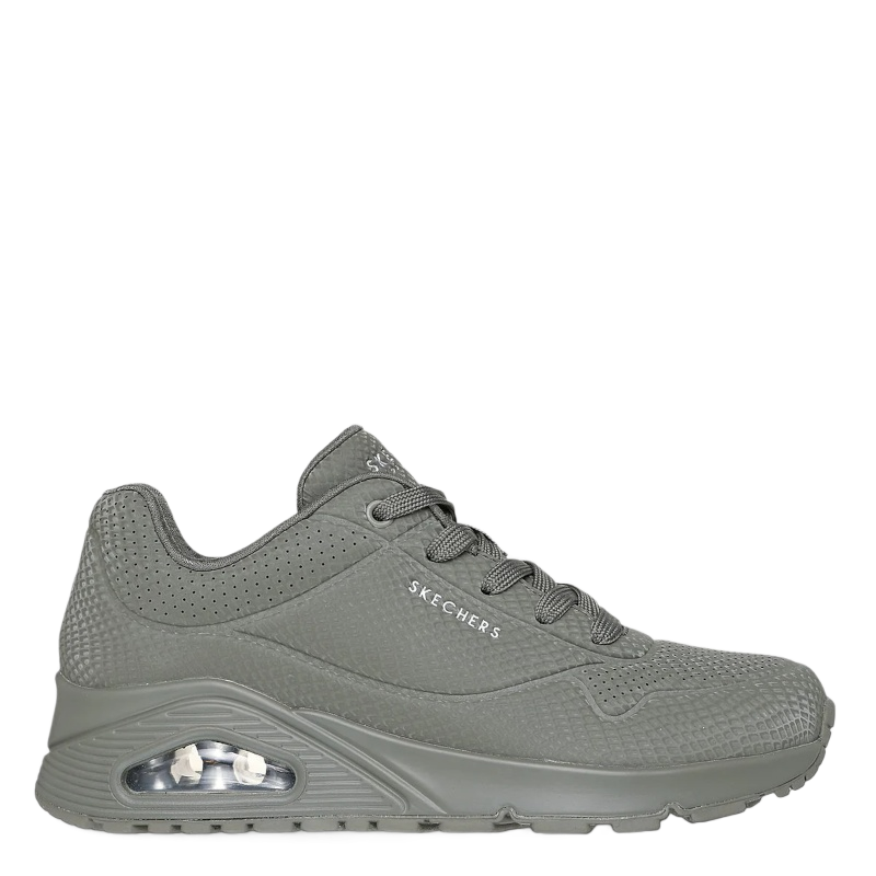 Skechers Uno Stand on Air - Shiny Scale sneaker dame grøn