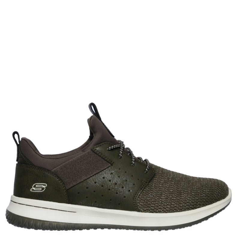 Skechers Delson Camben Sneaker Herre Grøn