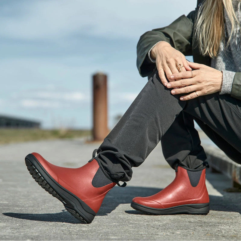 Green Comfort Rain Rafaell Red Gummistøvle Dame Rød