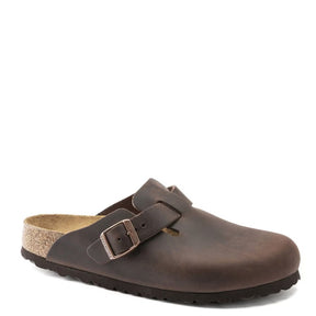 Birkenstock Boston Habana Smutter Dame Brun
