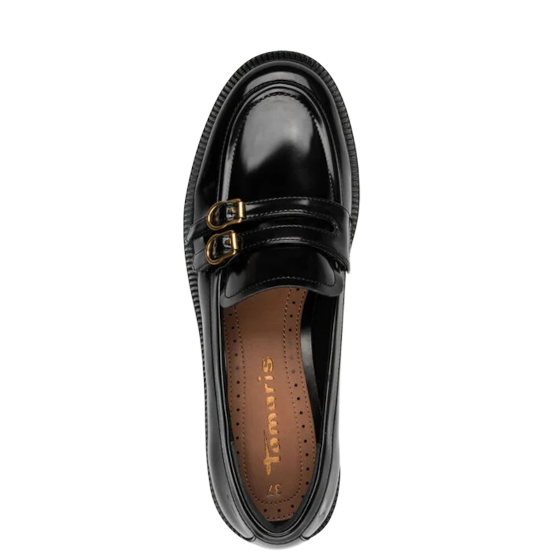 Tamaris 24348 loafer dame sort