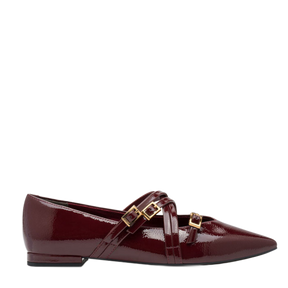 Tamaris 22160 ballerina dame rød