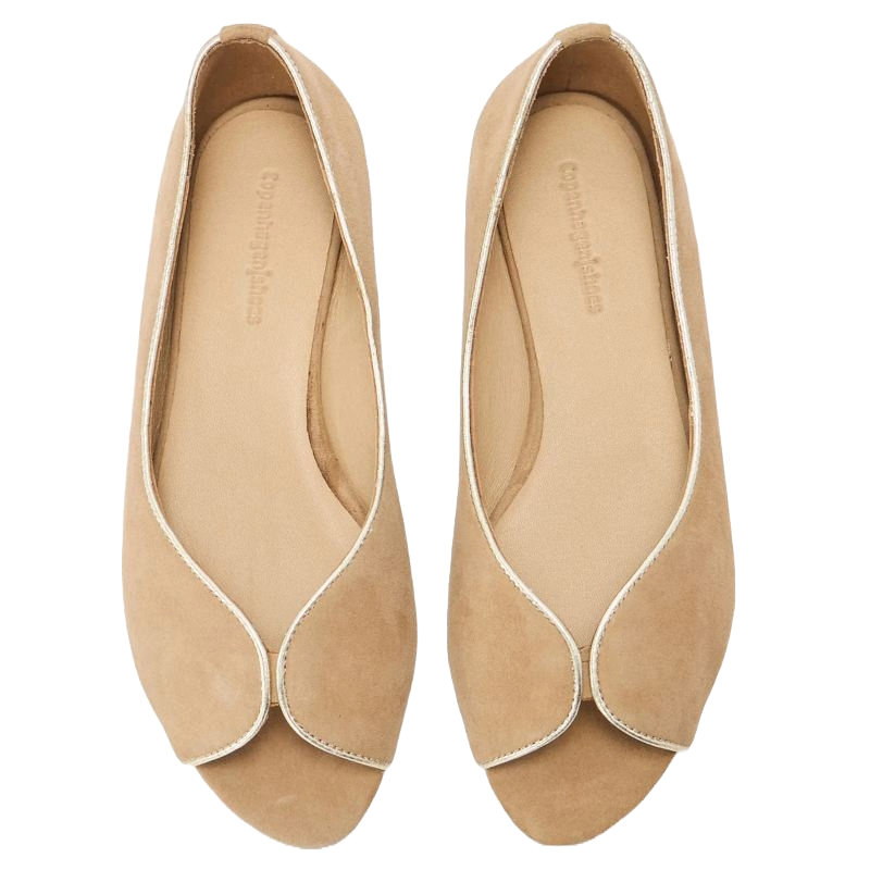 Copenhagen Shoes Like a melody Ballerina Dame Beige