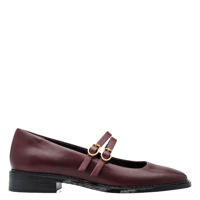 Tamaris Ballerina Dame Rød