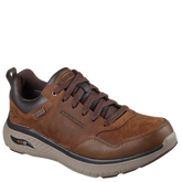 Skechers Relaxed Fit: Arch Crosser - Ronaldo Waterproof Sneaker Herre Brun