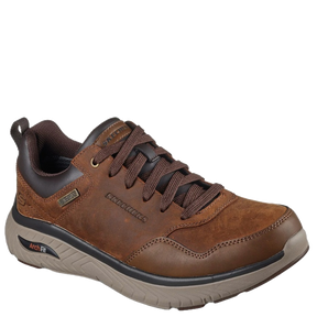 Skechers Relaxed Fit: Arch Crosser - Ronaldo Waterproof Sneaker Herre Brun