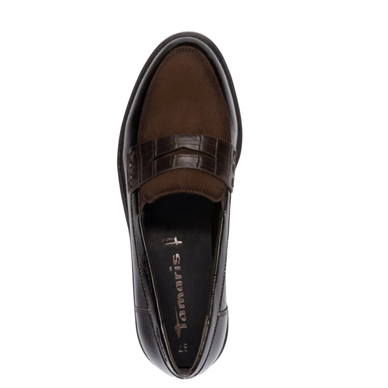 Tamaris 24312 loafer dame brun