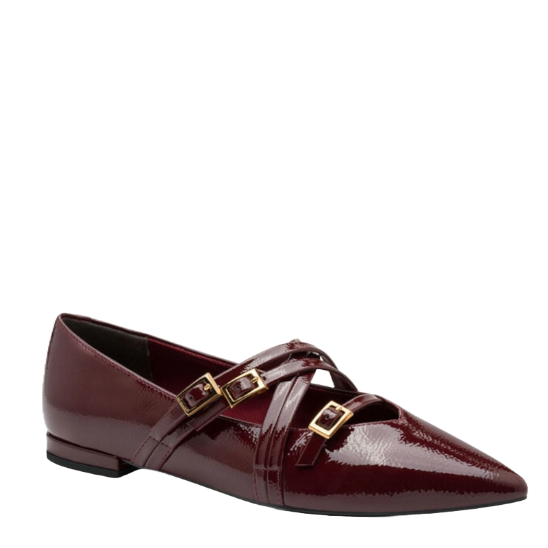 Tamaris 22160 ballerina dame rød