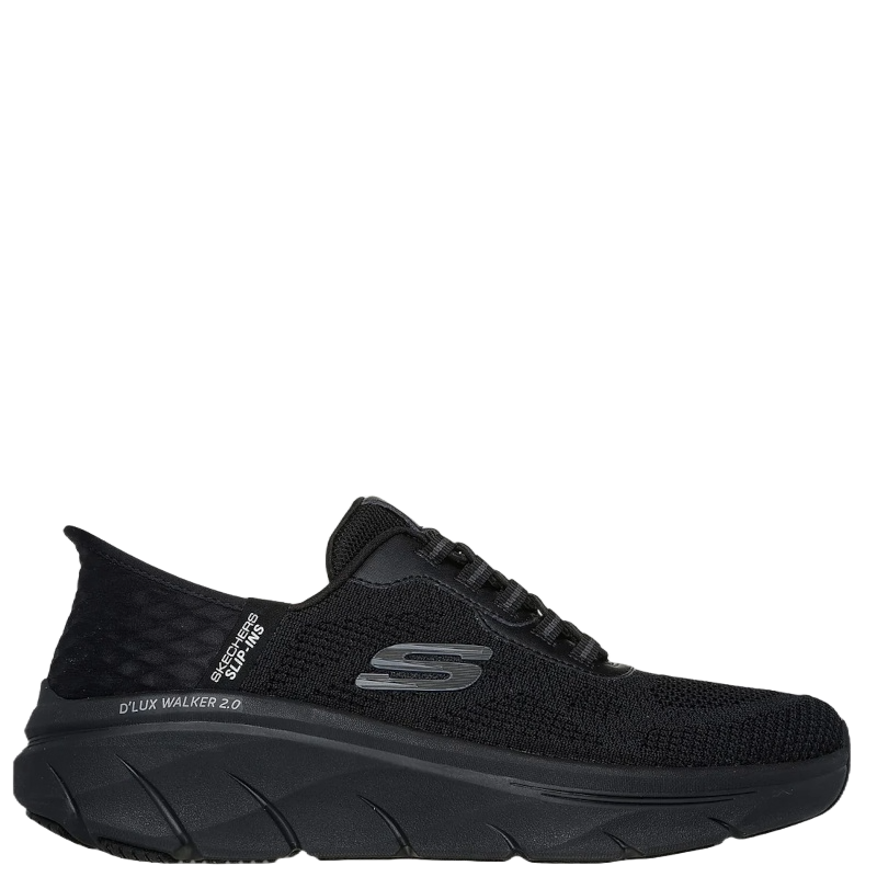 Skechers Relaxed Fit: SLip-ins:  D'Lux Walker 2.0 - Rezinate Sneaker Herre Sort