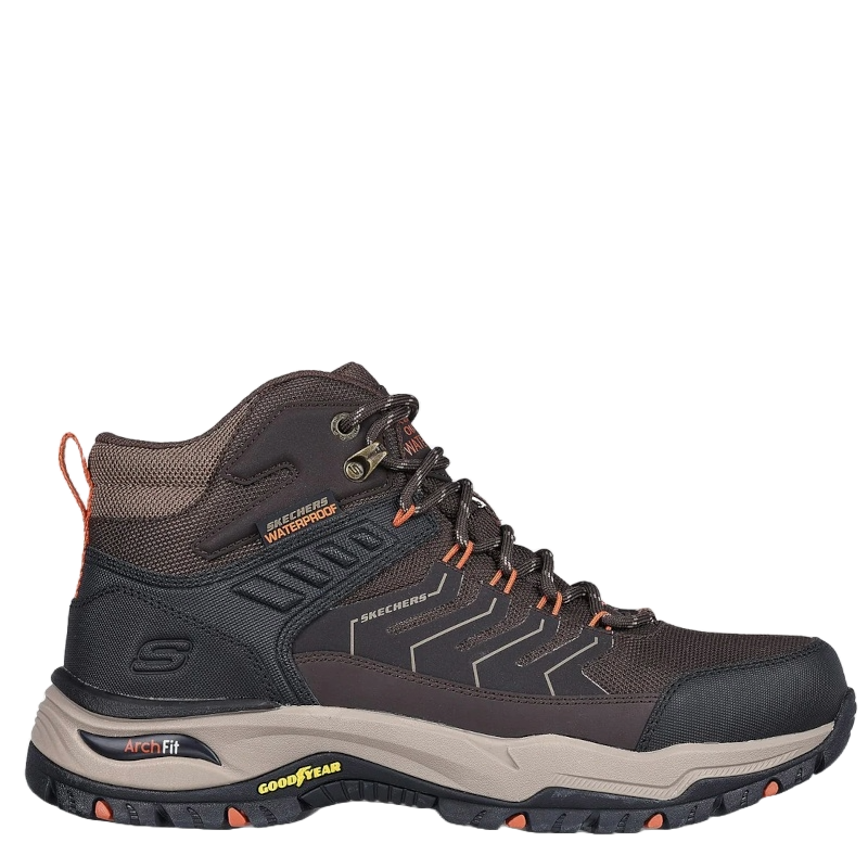 Skechers Relaxed Fit Arch Fit - Dawson Waterproof Støvle Herre Brun