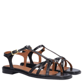 SORT A8709 SANDAL