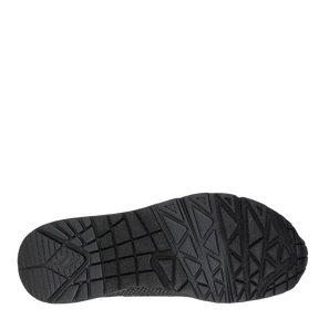 Skechers Uno Stand on Air - Shiny scale sneaker dame sort