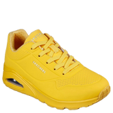 Skechers Uno Stand On Air sneaker dame gul