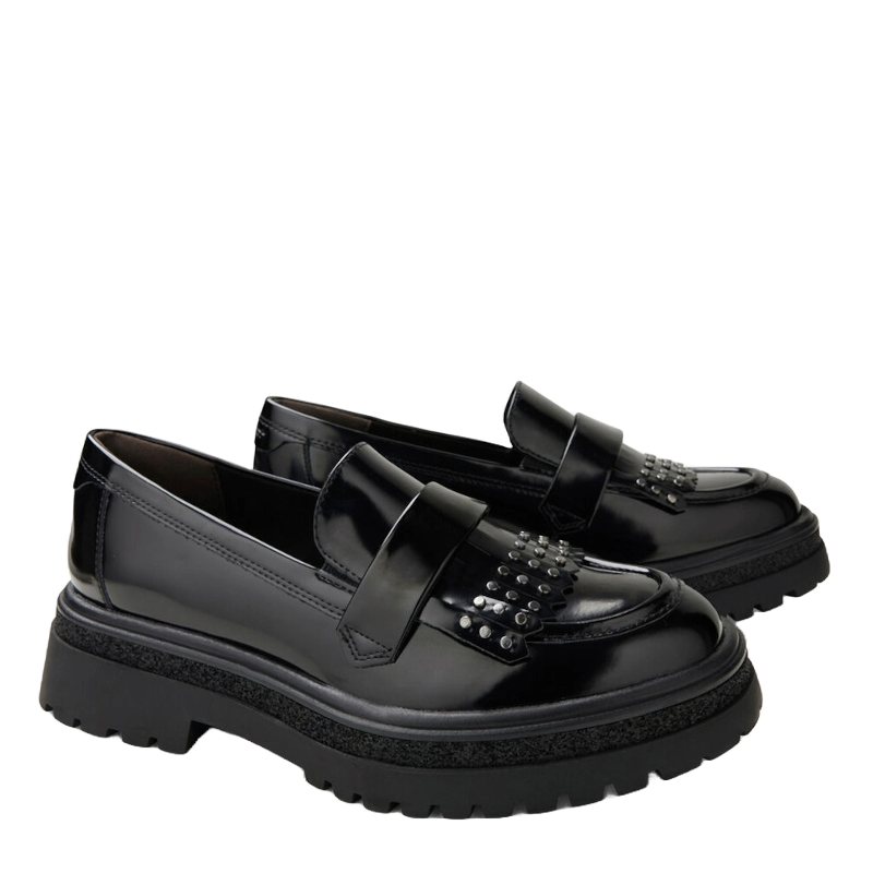 Tamaris 24764 loafer dame sort