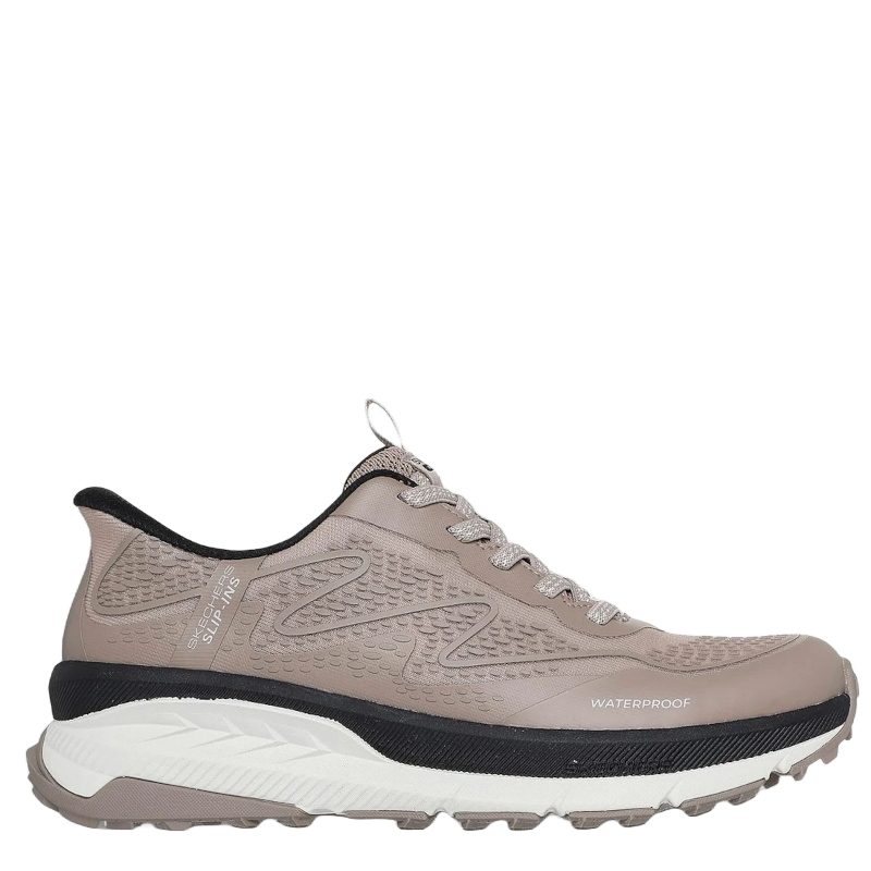 Skechers Slip-ins: Switch Back Mist Waterproof Sneakers Dame Beige