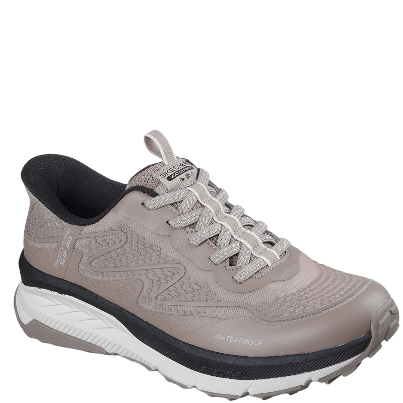Skechers Slip-ins: Switch Back Mist Waterproof Sneakers Dame Beige