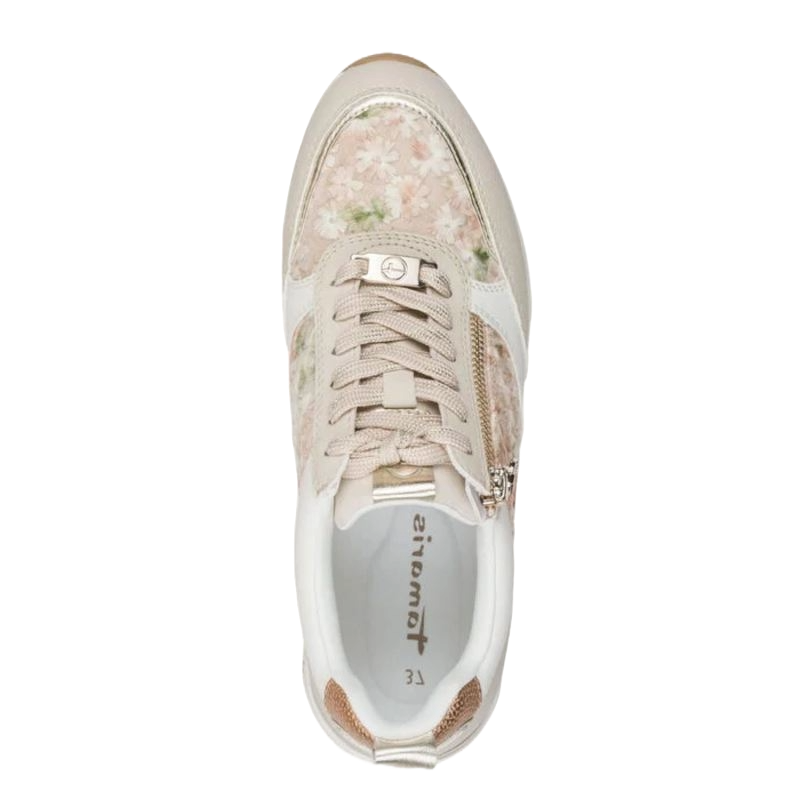 Tamaris 23732 Sneaker Dame Beige
