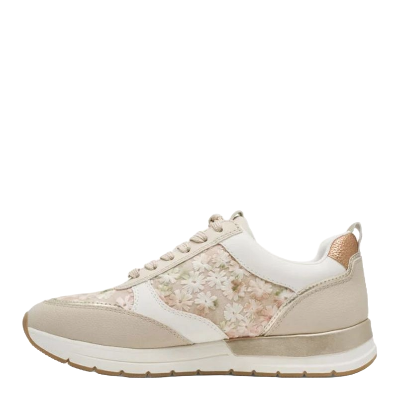 Tamaris 23732 Sneaker Dame Beige