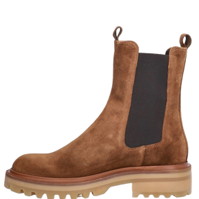 Billi Bi Chelsea Ruskindsstøvle Dame Cognac