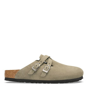 Birkenstock Blair Suede Taupe Smutter Dame Grå (Smal)