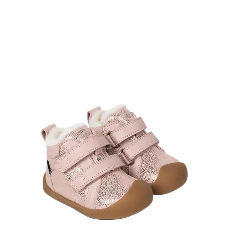 Bundgaard Bloom Vintage Rose Glitter Støvle Børn Lyserød Glimmer