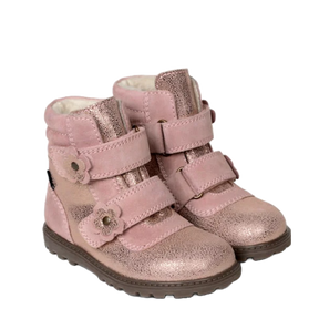 Bundgaard Tokker Vintage Rose Glitter Støvle Lyserød