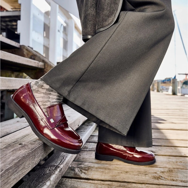 Green Comfort Carolina Cilja Loafers Dame Bordeaux