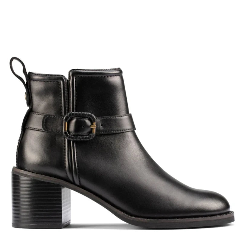 Clarks Chamberly Trim D støvle dame sort