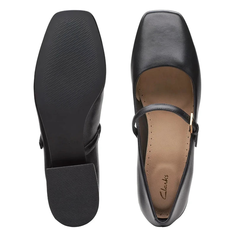 Clarks Seren30 Buckle tulle dame sort