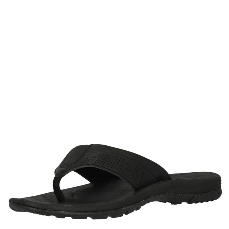 SORT FLICK SANDAL