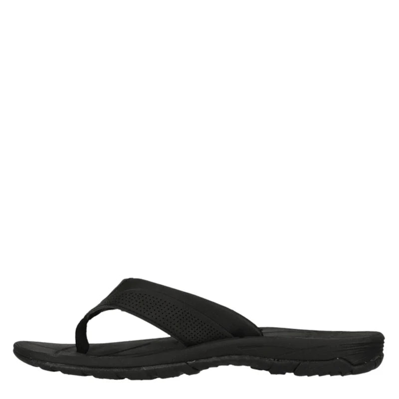 SORT FLICK SANDAL