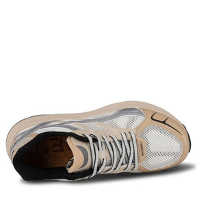 Woden Freja Runner Coffee Cream Sneaker Dame Beige
