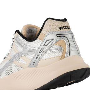 Woden Freja Runner Coffee Cream Sneaker Dame Beige