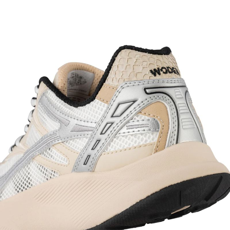 Woden Freja Runner Coffee Cream Sneaker Dame Beige