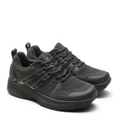 GAITLINE SNEAKERS I SORT, TIL HERRE MED SNØRRE, EN DEJLIG  OG LUFTIG SKO.