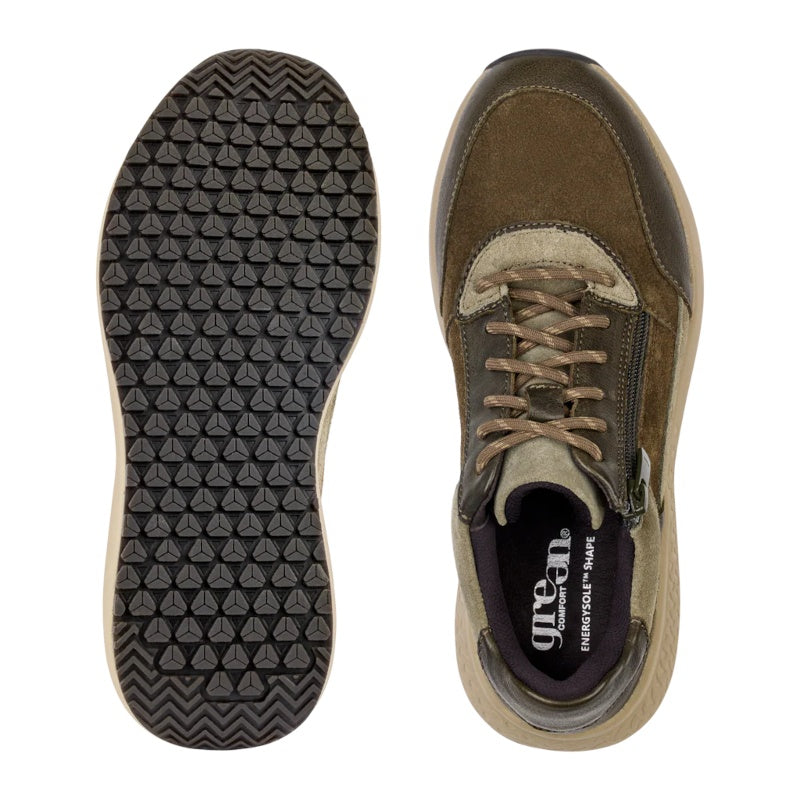 Green Comfort Zigga Zona Sneaker Dame Grøn