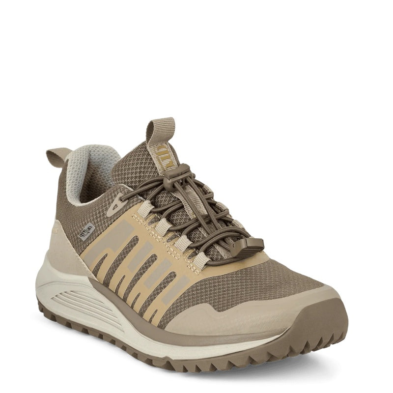 Green Comfort Track N' Trail Sneaker Dame Beige