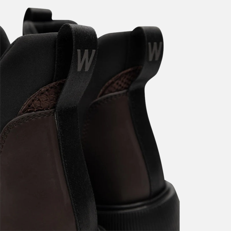 Woden Isabella Waterproof Chocolate Gummistøvle Dame Brun
