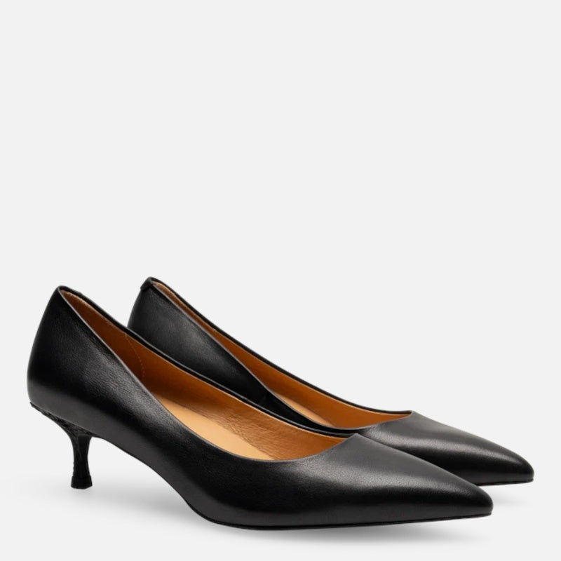 Woden Laura Low Pump Dame Sort