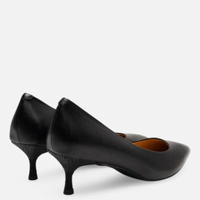 Woden Laura Low Pump Dame Sort
