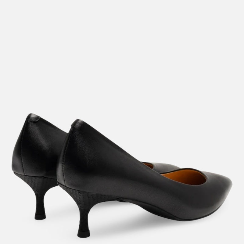Woden Laura Low Pump Dame Sort