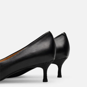 Woden Laura Low Pump Dame Sort