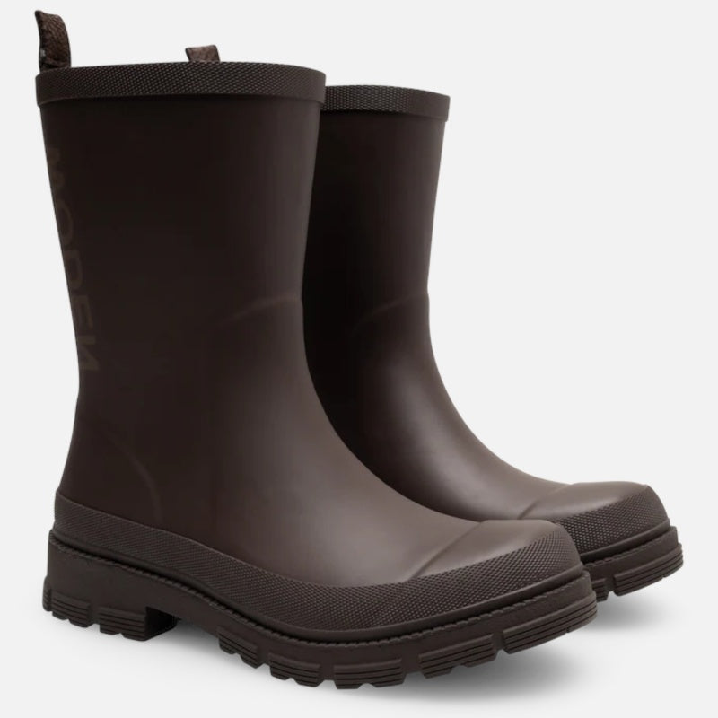 Woden Lia Waterproof Chocolate Gummistøvle Dame Brun