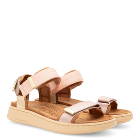 Woden Line Blush Multi Sandal Dame Lyserød