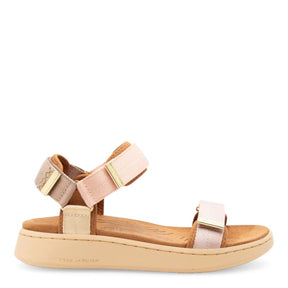Woden Line Blush Multi Sandal Dame Lyserød