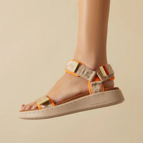 COFFEE CREAM LINE HERRITAGE SANDAL
