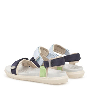 Woden Line Lite Moonstone Multi Sandal Dame Blå