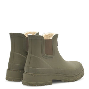 Woden Liv Warm Waterproof Gummistøvle Dame Grøn
