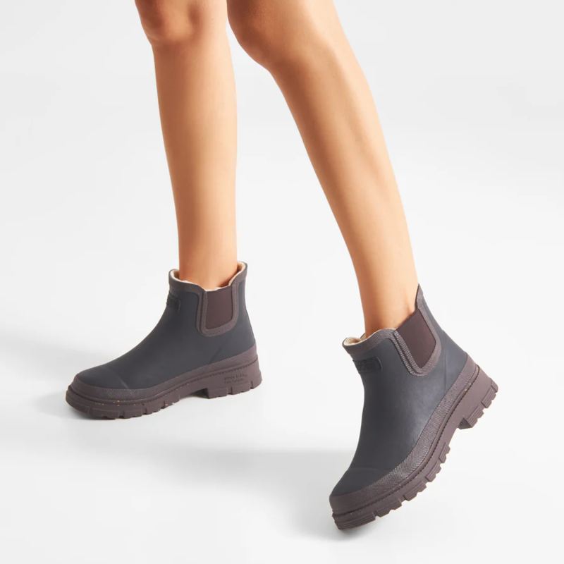 Woden Liv Warm Waterproof Gummistøvle Dame Sort